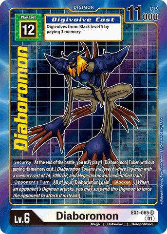 Diaboromon [EX1-065] (Alternate Art) [Classic Collection] 