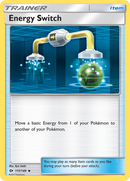 Energy Switch (117/149) [Sun &amp; Moon: Base Set] 