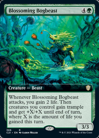 Blossoming Bogbeast (Extended Art) [Order 2021] 
