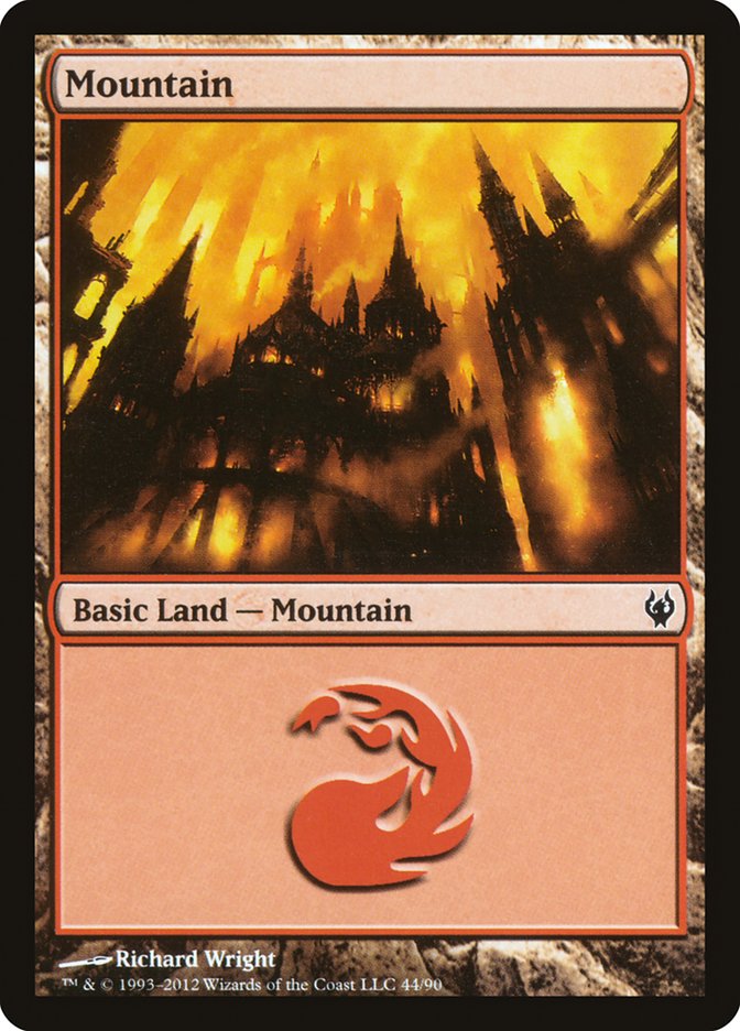 Mountain (44) [Duel Decks: Izzet vs. Golgari] 