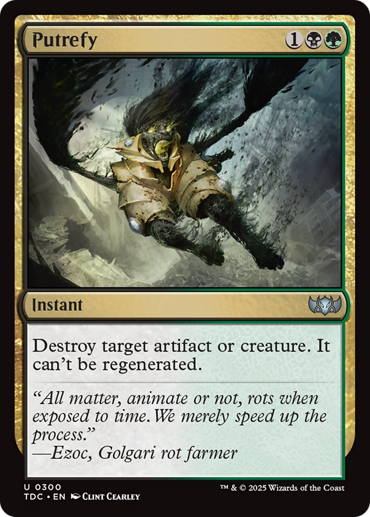 Putrefy [Tarkir: Dragonstorm Commander] 