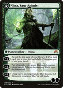 Nissa, Vastwood Seer // Nissa, Sage Animist [Magic Origins Prerelease Promos] 