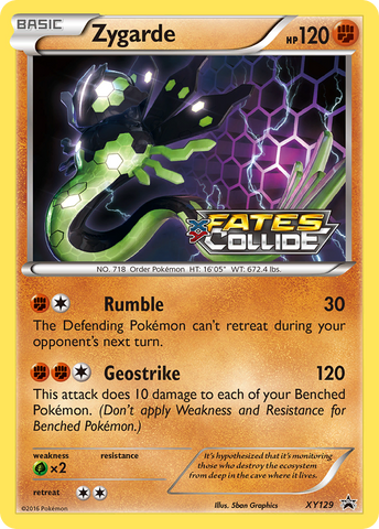 Zygarde (XY129) [XY: Black Star Promos] 