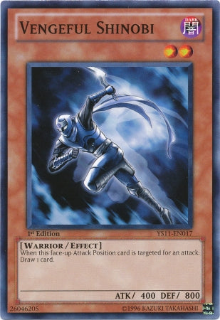 Vengeful Shinobi [YS11-EN017] Common 