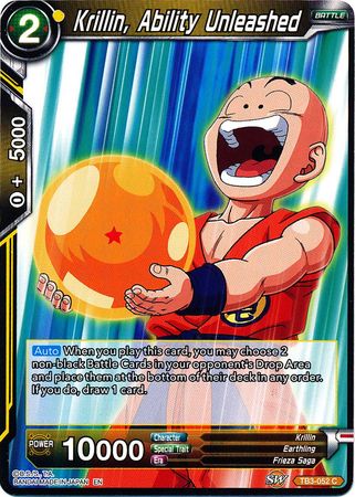 Krillin, Ability Unleashed (TB3-052) [Clash of Fates] 