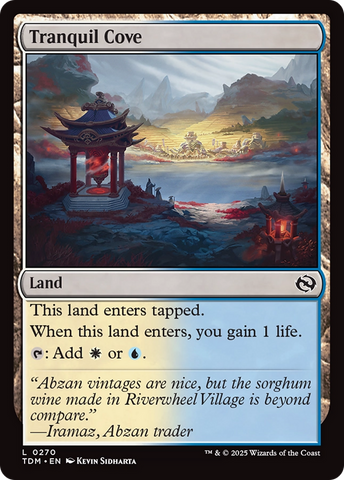Tranquil Cove [Tarkir: Dragonstorm] 