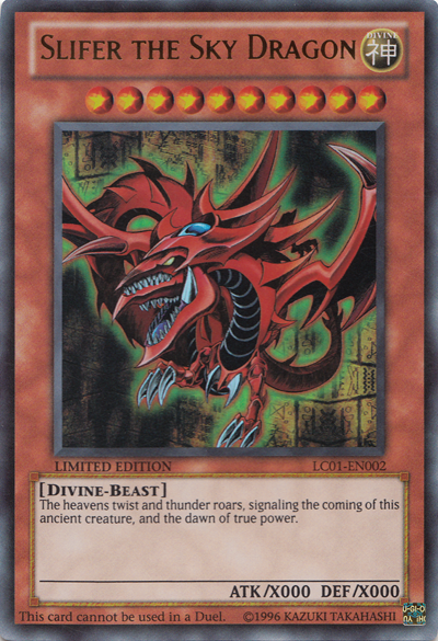 Slifer the Sky Dragon [LC01-EN002] Ultra Rare 