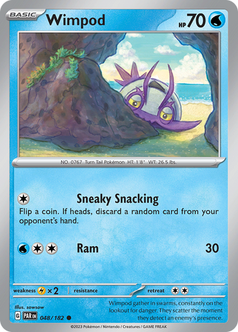 Wimpod (048/182) [Scarlet &amp; Violet: Paradox Rift] 