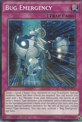 Bug Emergency [SHVI-EN074] Common 