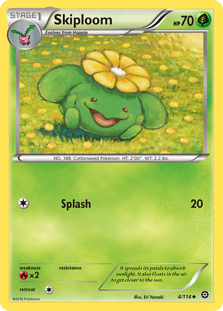 Skiploom (4/114) [XY: Steam Siege] 
