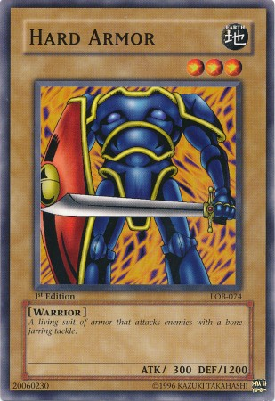 Hard Armor [LOB-074] Common 