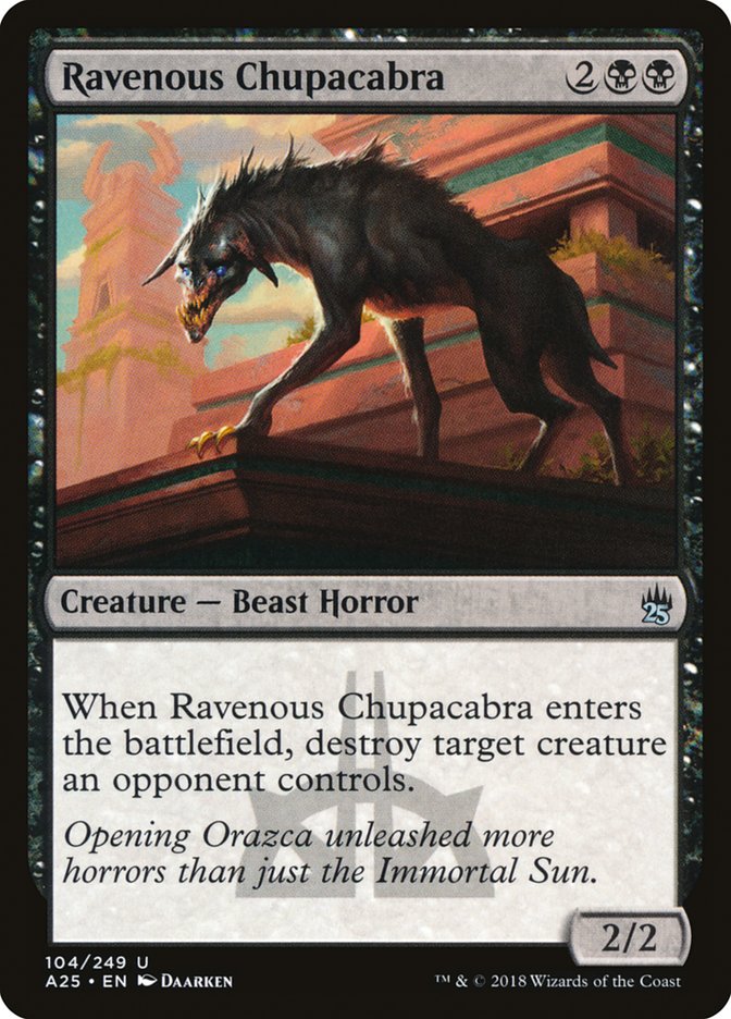 Ravenous Chupacabra [Masters 25] 