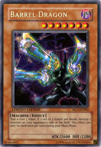 Barrel Dragon [MC1-EN002] Secret Rare 
