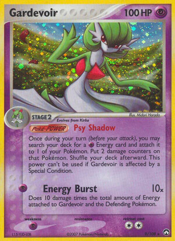 Gardevoir (9/108) (Theme Deck Exclusive) [EX: Power Keepers] 