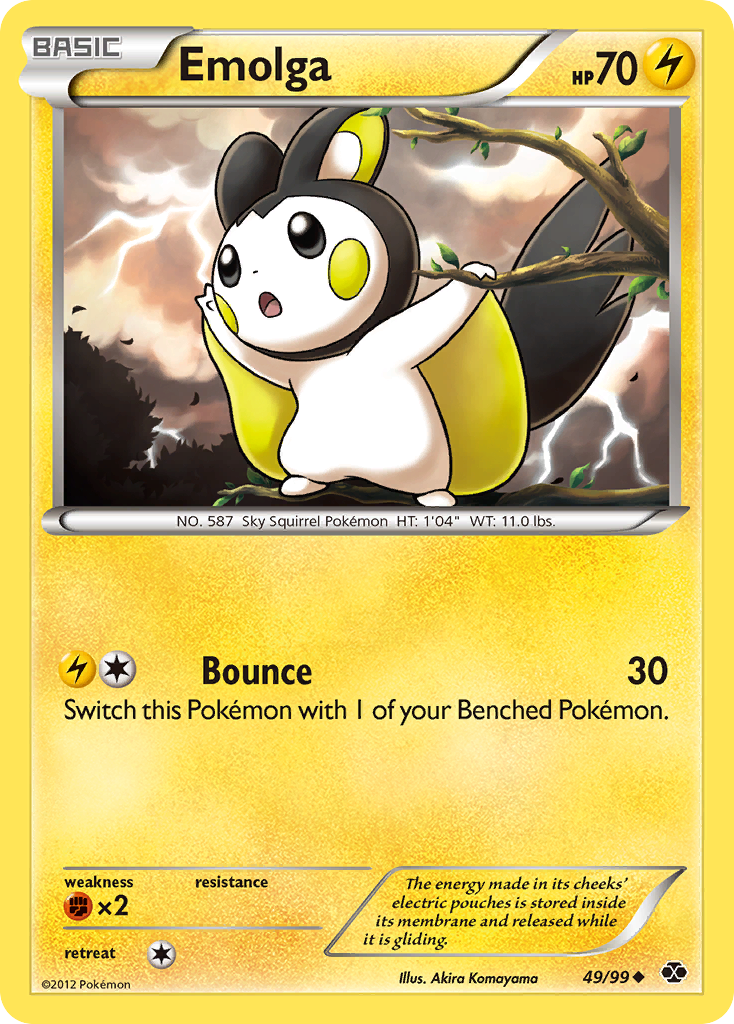 Emolga (49/99) [Black &amp; White: Next Destinies] 