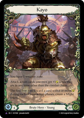 Kayo (Marvel) [HVY002] (Heavy Hitters) Cold Foil 