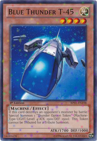 Blue Thunder T-45 [BP01-EN198] Starfoil Rare 