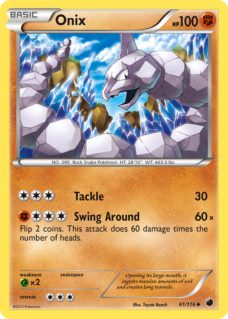 Onix (61/116) [Black &amp; White: Plasma Freeze] 