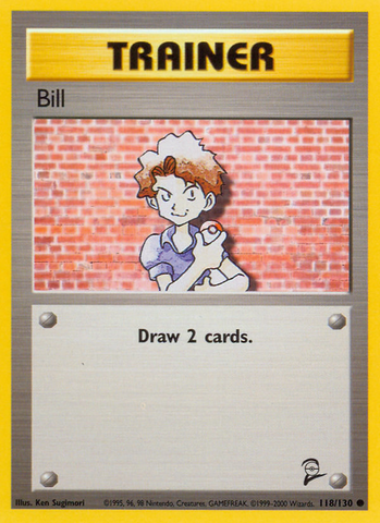 Bill (118/130) [Base Set 2] 