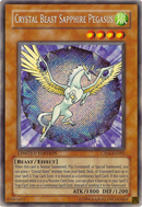 Crystal Beast Sapphire Pegasus [CT04-EN002] Secret Rare 