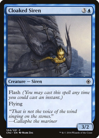 Cloaked Siren [Conspiracy: Take the Crown] 
