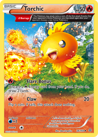 Torchic (26/160) [XY: Primal Clash] 