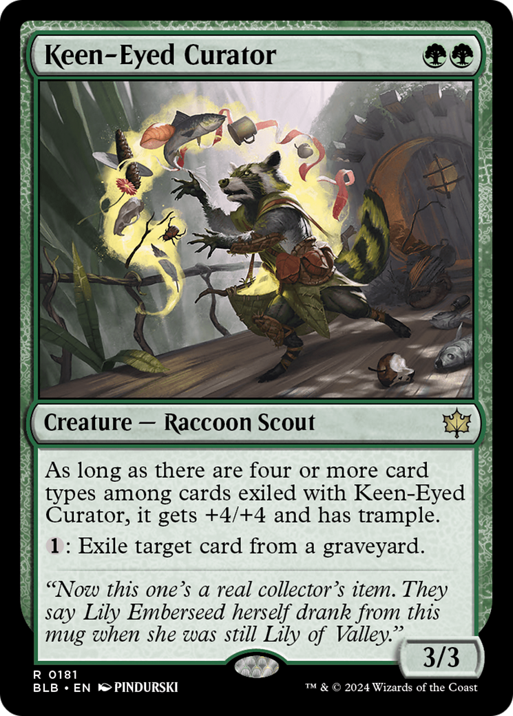 Keen-Eyed Curator [Bloomburrow] 