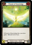 Pursuit of Knowledge [ARC161-S] (Arcane Rising) 1st Edition Rainbow Foil 