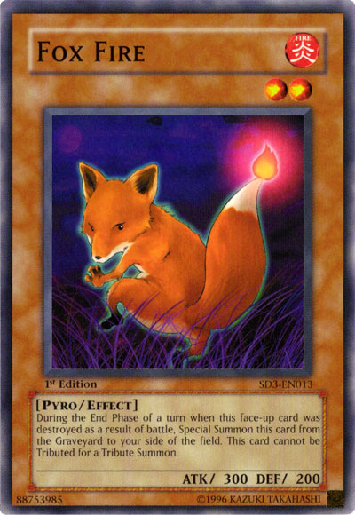 Fox Fire [SD3-EN013] Common 