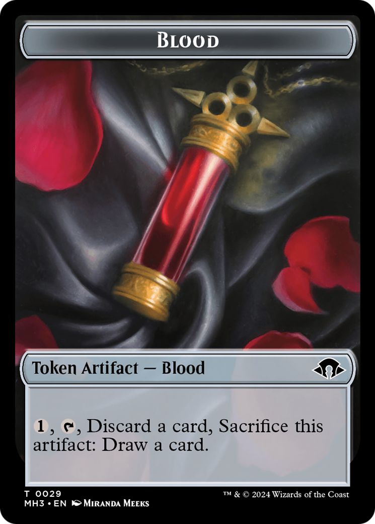 Blood Token [Modern Horizons 3 Tokens] 