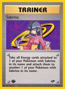 Sabrina (110/132) [Gym Challenge 1st Edition] 