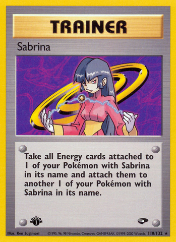 Sabrina (110/132) [Gym Challenge 1st Edition] 