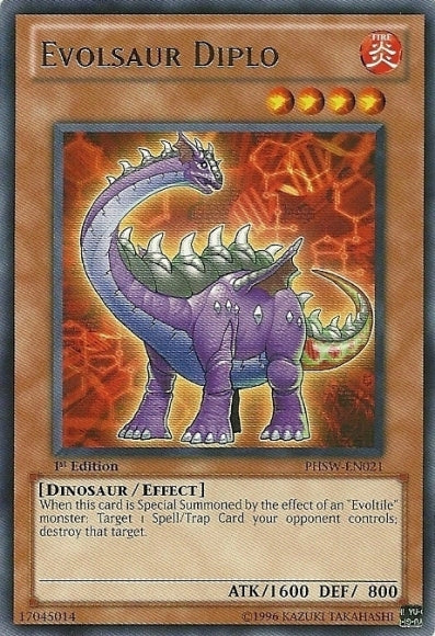 Evolsaur Diplo [PHSW-EN021] Rare 