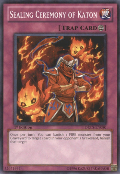 Sealing Ceremony of Katon [ORCS-EN080] Common 