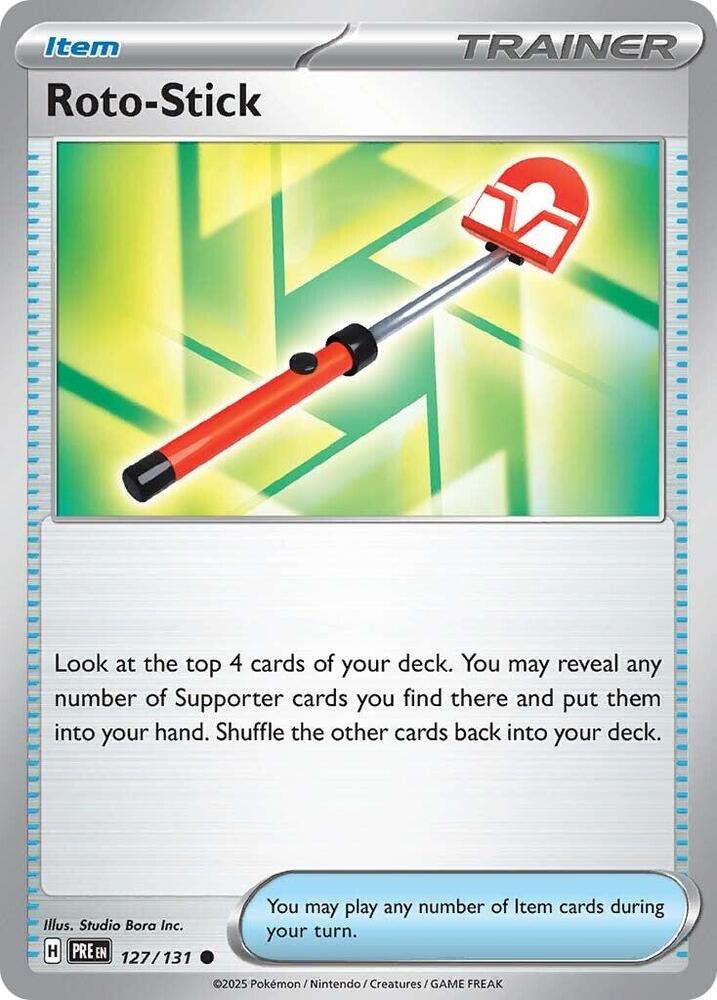 Roto-Stick (127/131) [Scarlet &amp; Violet: Prismatic Evolutions] 