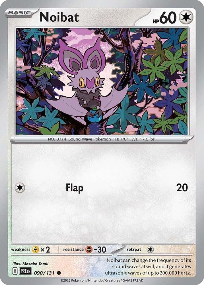 Noibat (090/131) [Scarlet &amp; Violet: Prismatic Evolutions] 