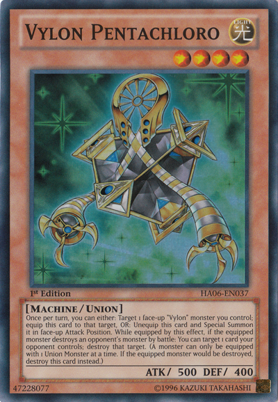 Vylon Pentachloro [HA06-EN037] Super Rare 