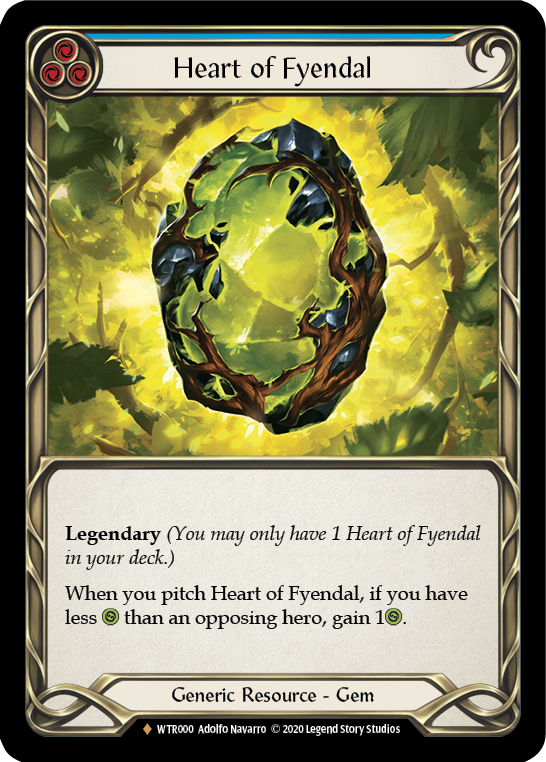 Heart of Fyendal [U-WTR000] (Welcome to Rathe Unlimited) Unlimited Rainbow Foil 
