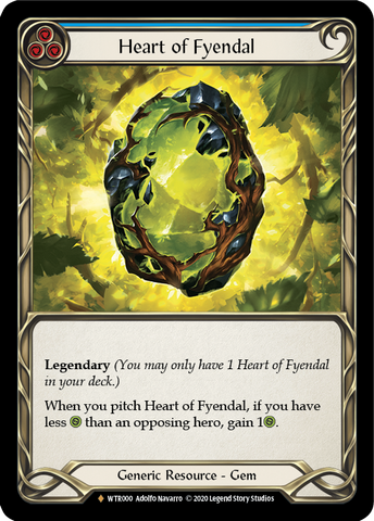 Heart of Fyendal [U-WTR000] (Welcome to Rathe Unlimited) Unlimited Rainbow Foil 