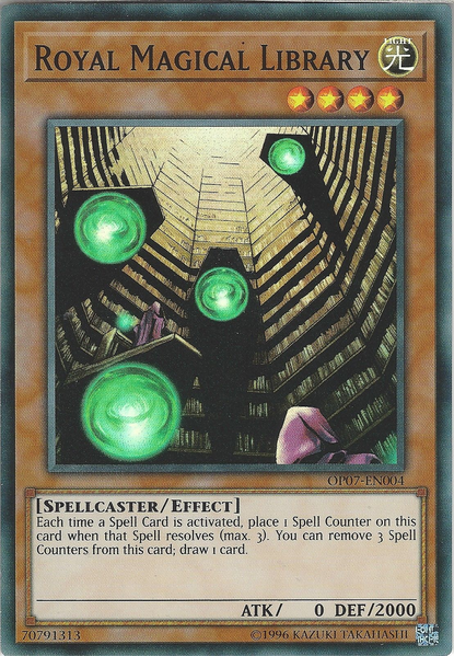 Royal Magical Library [OP07-EN004] Super Rare 