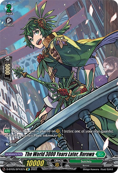 The World 3000 Years Later, Rorowa (D-BT05/SP43EN) [Triumphant Return of the Brave Heroes]