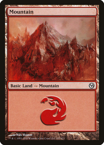 Mountain (107) [Duels of the Planeswalkers] 