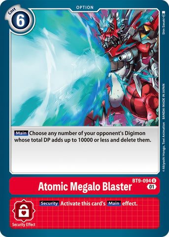 Atomic Megalo Blaster [BT9-094] [X Record] 