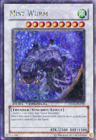 Mist Wurm [DT01-EN032] Ultra Rare 