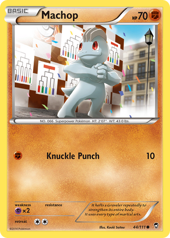Machop (44/111) [XY: Furious Fists] 