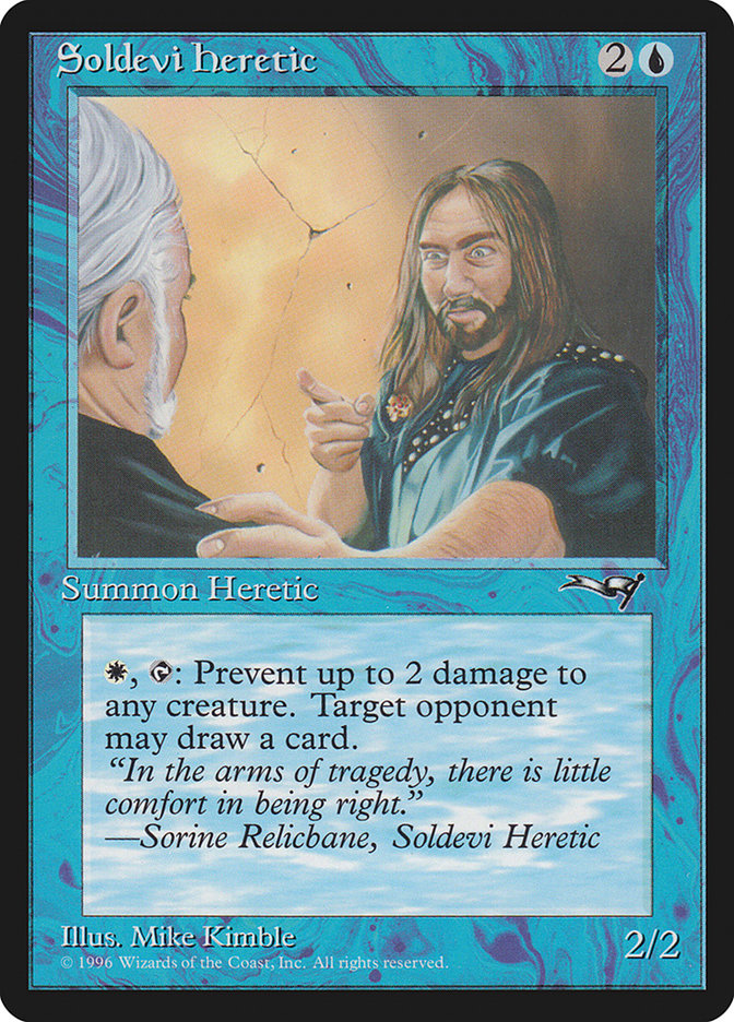 Soldevi Heretic (Pointing) [Alliances] 