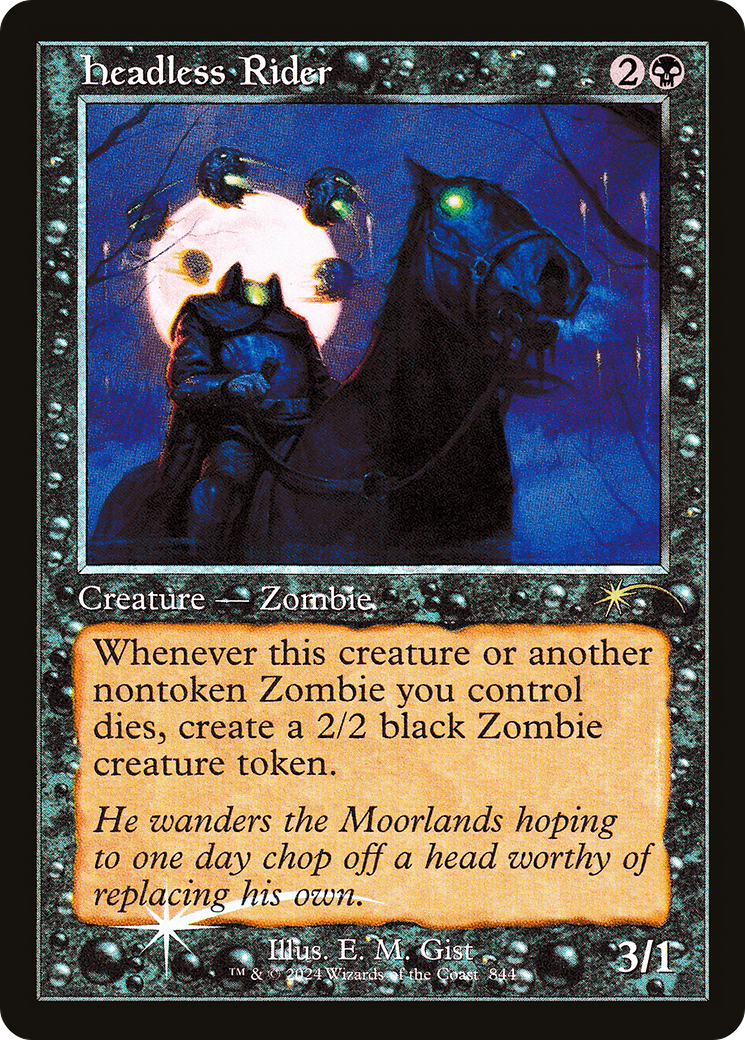 Headless Rider (Retro Frame) [Secret Lair Drop Series] 