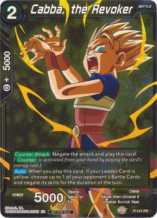 Cabba, the Revoker (P-141) [Promotion Cards] 