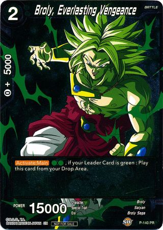 Broly, Everlasting Vengeance (P-140) [Promotion Cards] 
