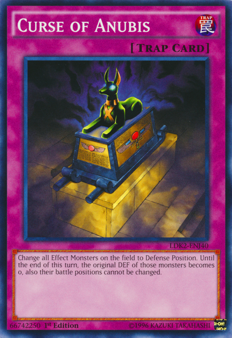 Curse of Anubis [LDK2-ENJ40] Common 